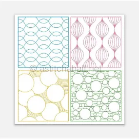 Quilting Bubbles Combo