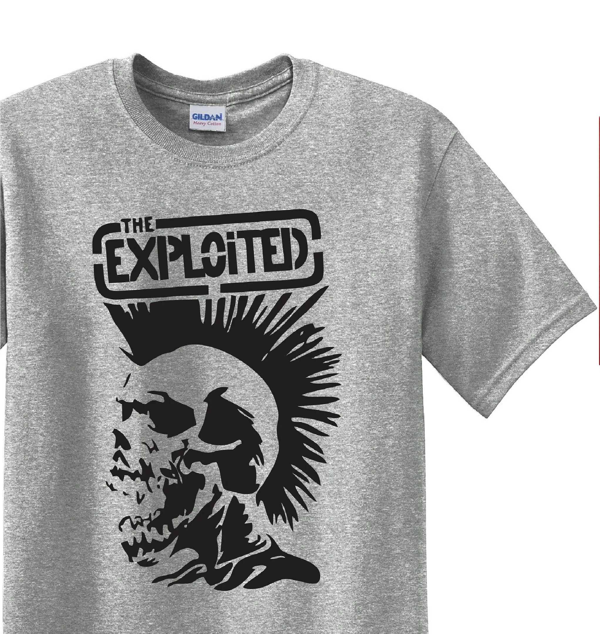 Radical Band  Men's Shirts - Exploited (Gray)