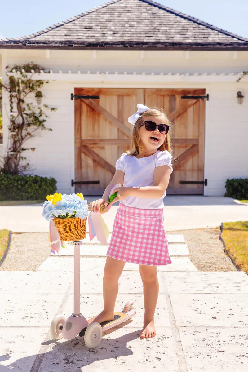 Searcy Skort Hamptons Hot Pink Gingham