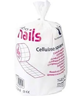 Sibel Cellulose Nail Wipe Squares ( 2 x 500)