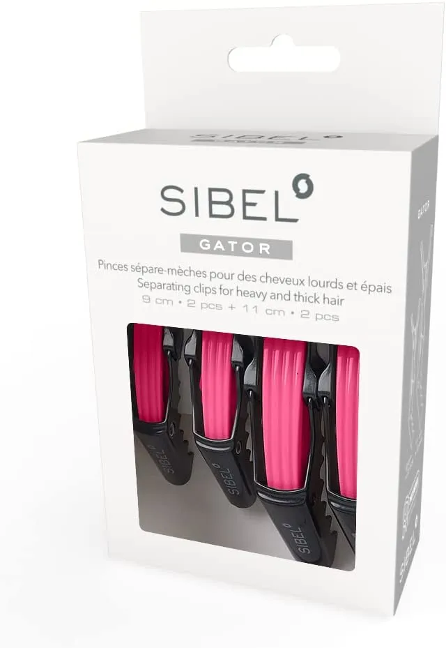Sibel Gator Clips 4Pk Mixed Sizes