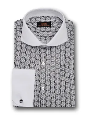 Steven Land | Cross-Hatched Dress Shirt