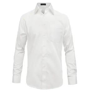 The Essential Solid White Dress Shirt