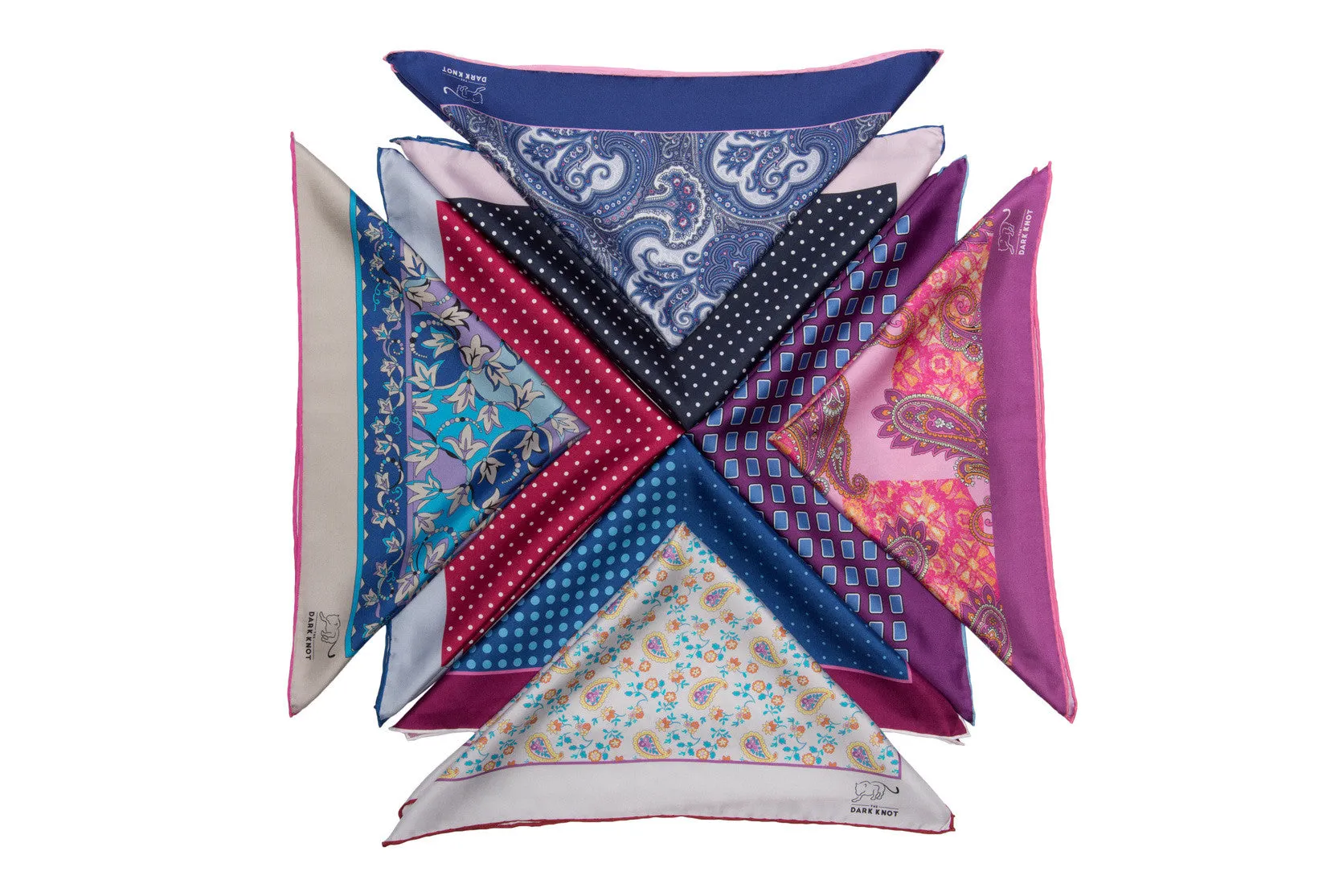 Two Ties and One Pocket Square Starter Kit