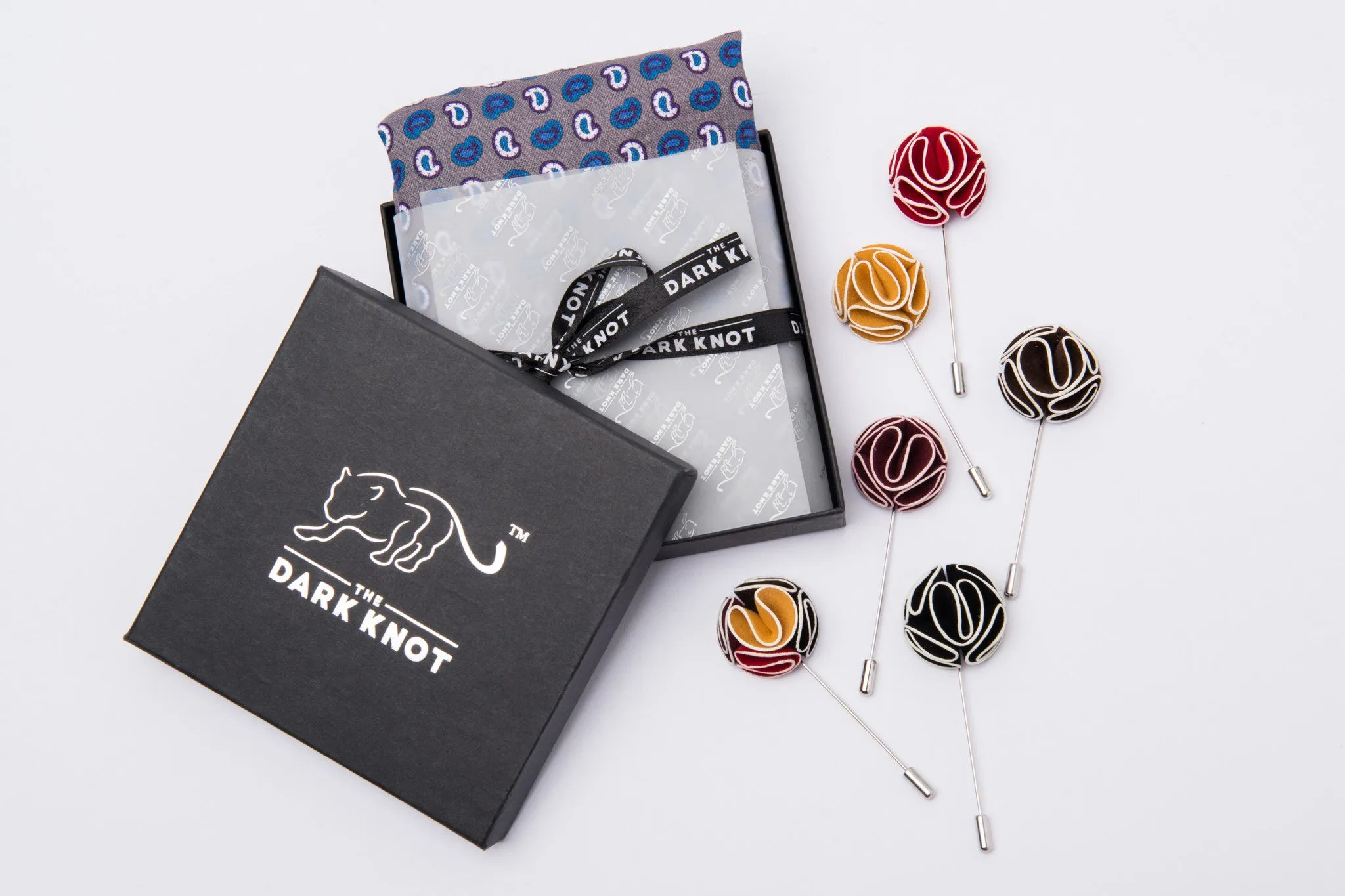 Two Ties and One Pocket Square Starter Kit