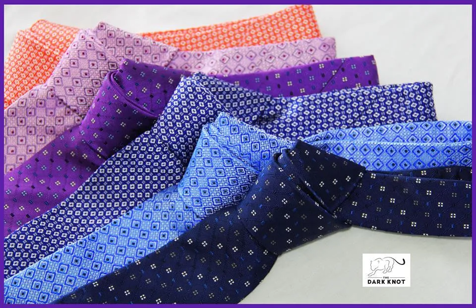 Two Ties and One Pocket Square Starter Kit