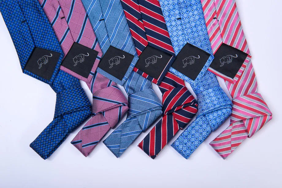 Two Ties and One Pocket Square Starter Kit