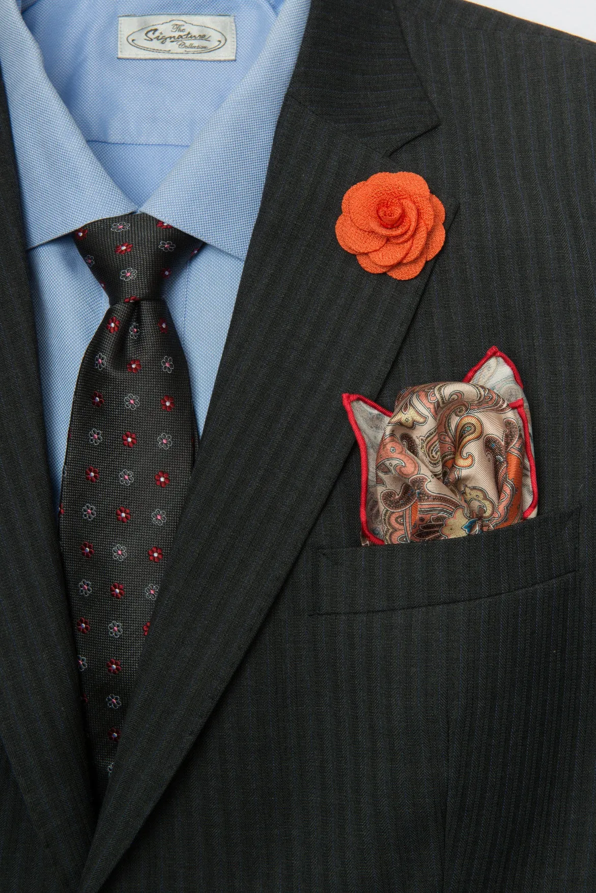 Two Ties and One Pocket Square Starter Kit