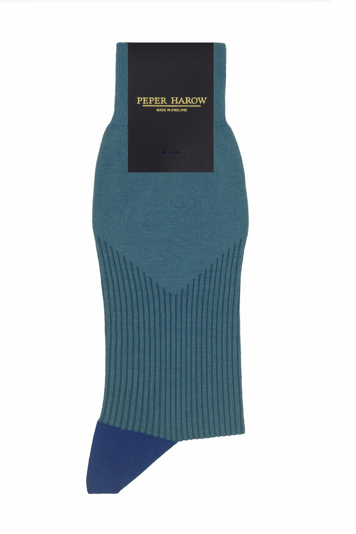 V-Stripe Men's Socks - Blue