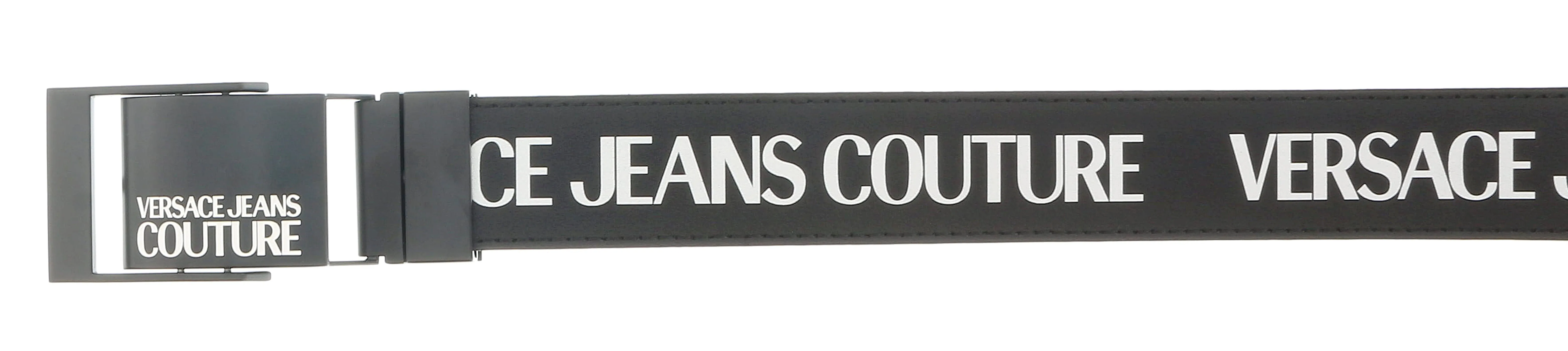 Versace Jeans Couture Rectaangular Buckle Adjustable Reversible Mens Belt-28-44