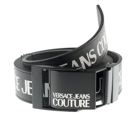 Versace Jeans Couture Rectaangular Buckle Adjustable Reversible Mens Belt-28-44