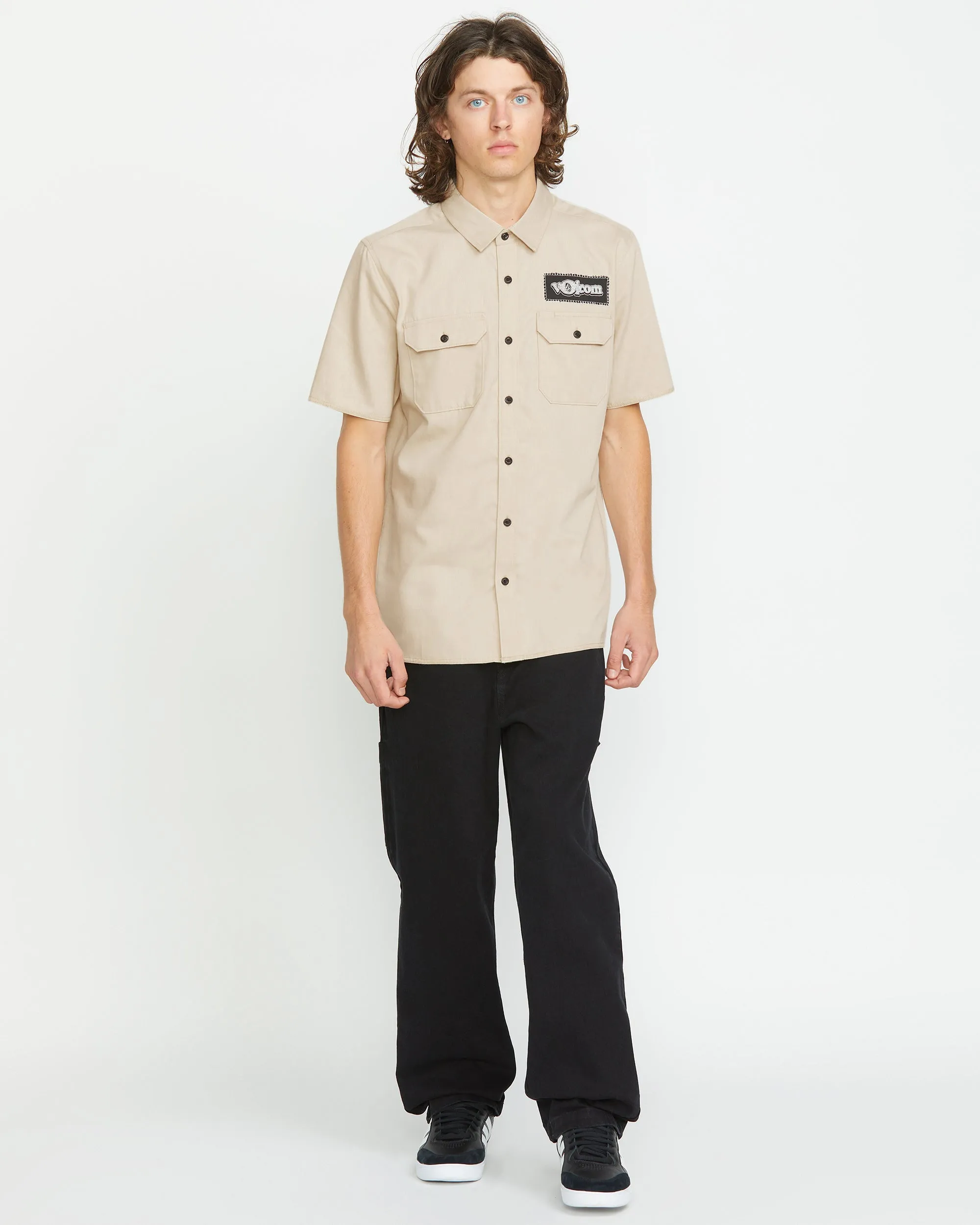 Volcom Ent Shirt - PALE KHAKI