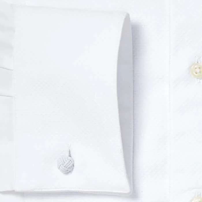 Wing Collar Pique Bib Tuxedo Shirt - Tailored