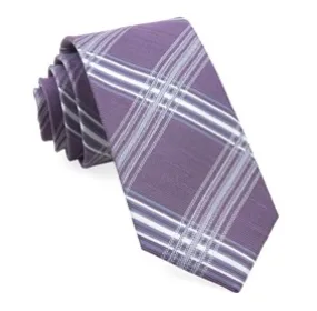 Wisteria KP Plaid Necktie